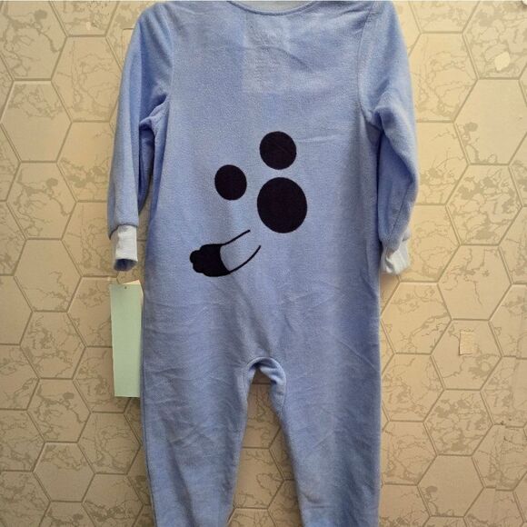 Nwt Toddler Unisex Boy Girl Bluey Blanket Sleeper Footed Pajamas with Hat - Picture 7 of 11